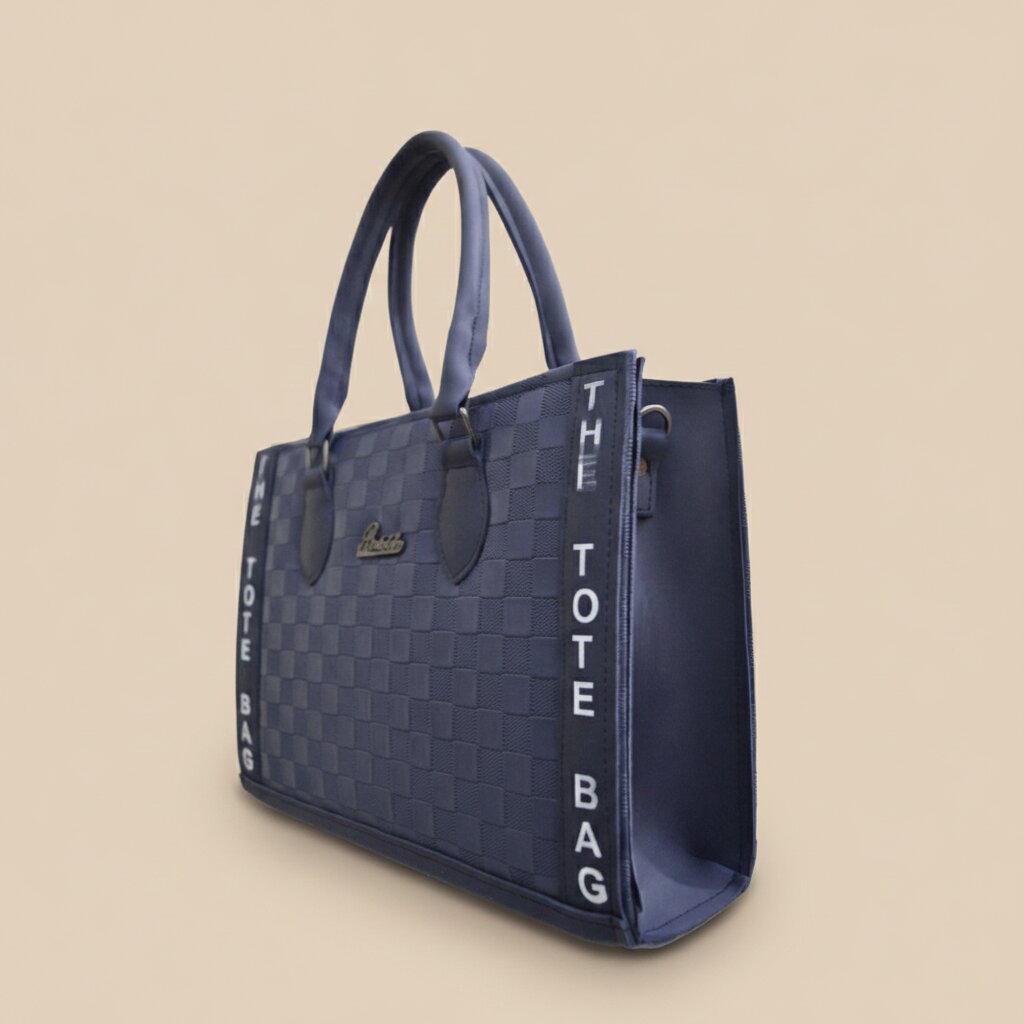 Checkered "The Tote Bag"