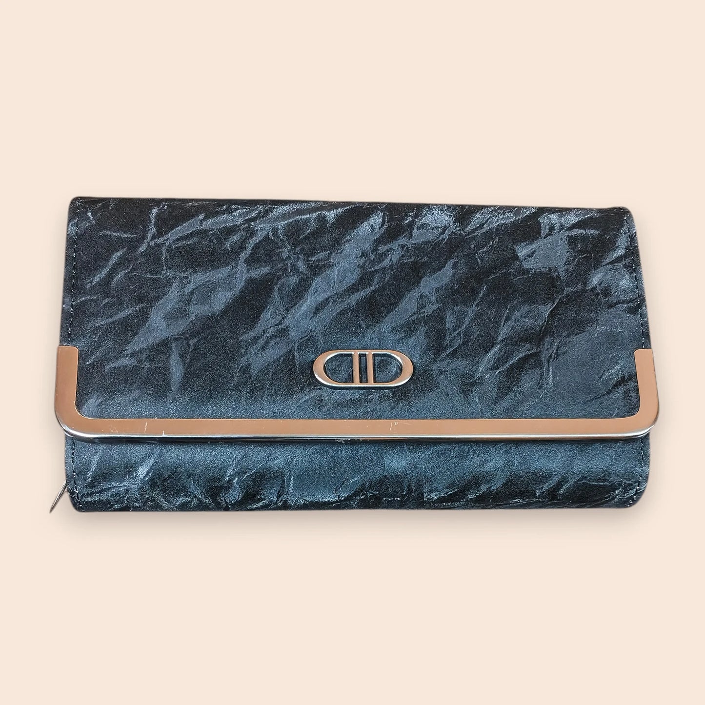 Marble Textured Clutch Wallet