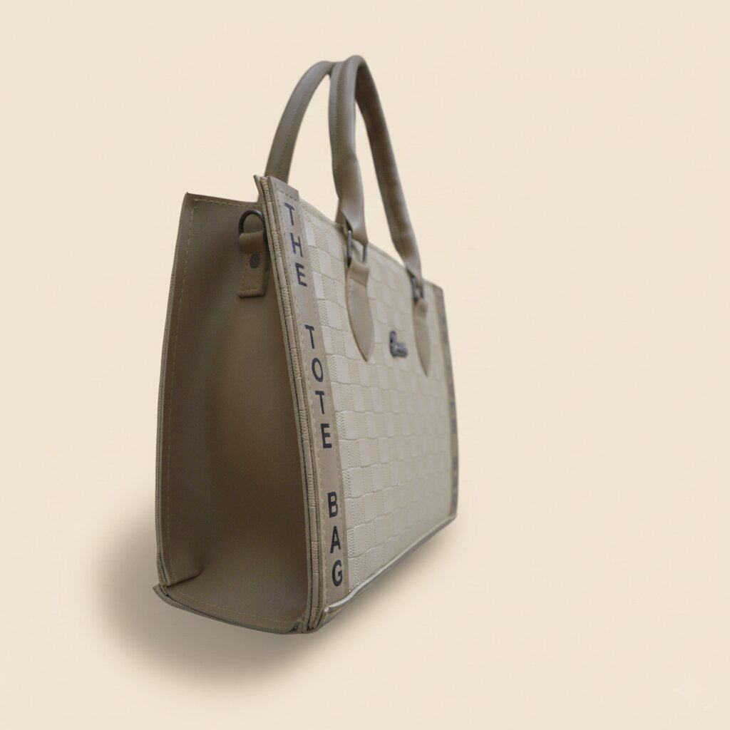Checkered "The Tote Bag"
