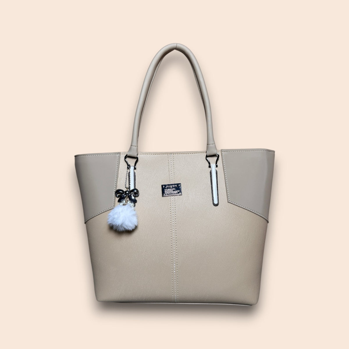 Pearl Charm Tote Bag