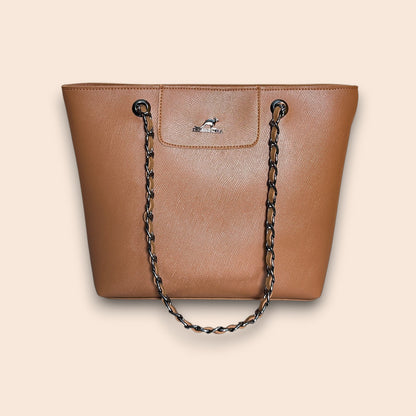 Chain Strap Tote Bag