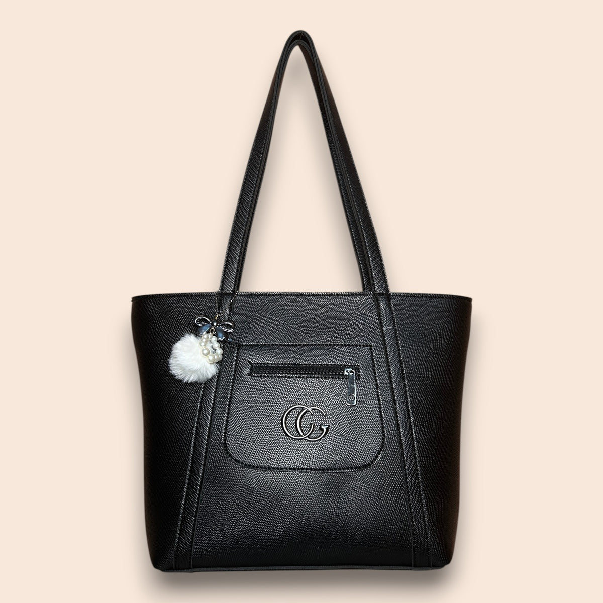 Charm Pocket Tote Bag