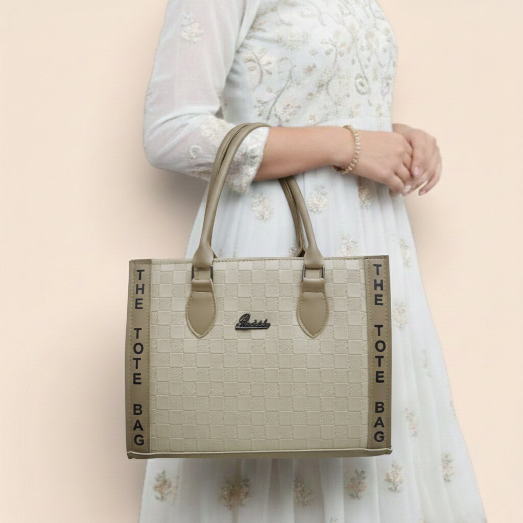 Checkered "The Tote Bag"