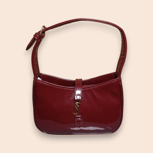 Glossy Mini Shoulder Bag