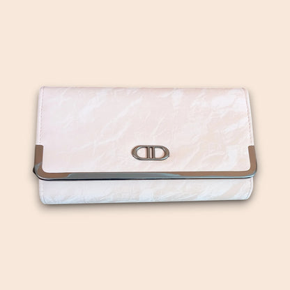 Marble Textured Clutch Wallet